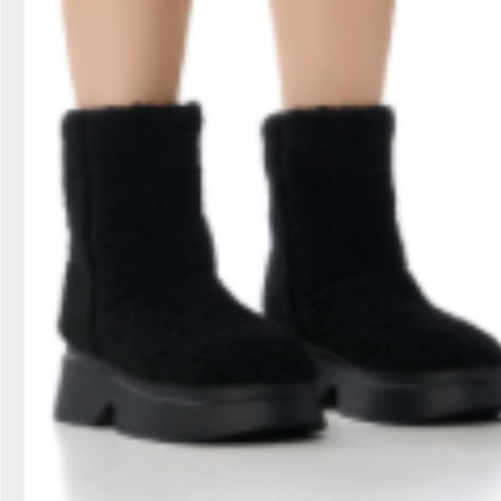 Lemon Black Ankle Boots